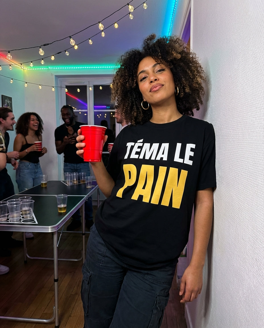 T-Shirt  "TÉMA LE PAIN"